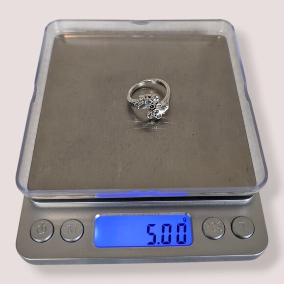 (2/$20) Double Skull Wrap Ring - Picture 5 of 6